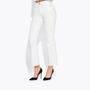 AYR BOMB POP STRAIGHT ANKLE JEANS - SIZE 27